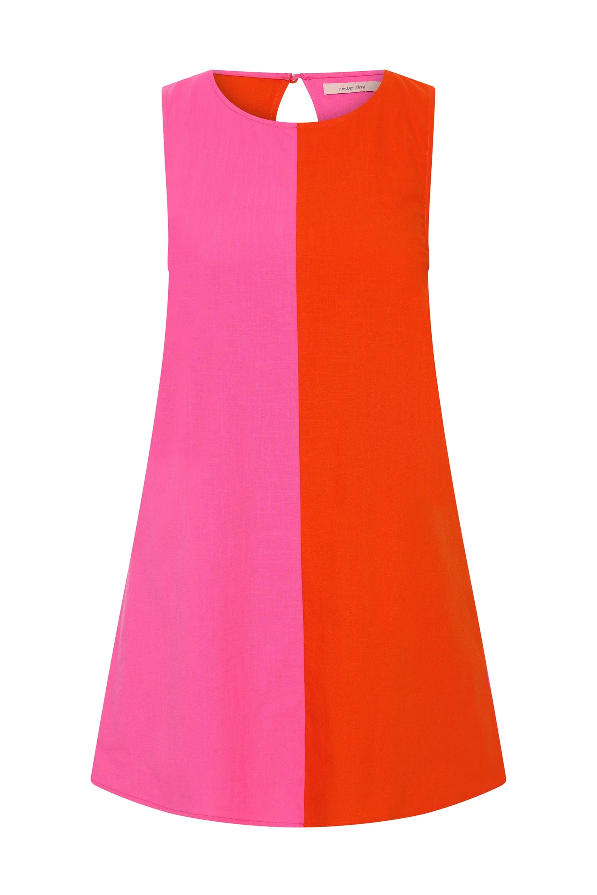 Margot Mini Dress In Strawberry Spritz